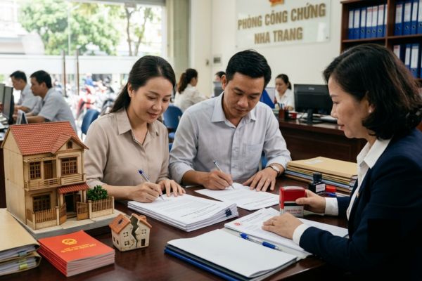 Phân chia đất sau ly hôn tại phòng công chứng: Nhanh gọn hơn ra Tòa