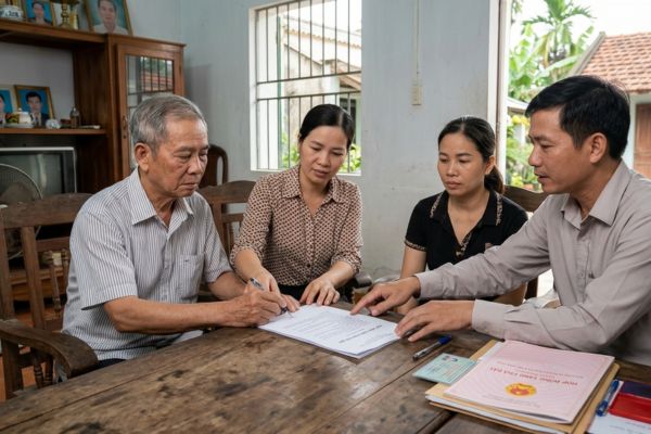 Tặng cho nhà đất nhưng bên tặng cho bị tai biến không nói được: Lập hợp đồng thế nào?