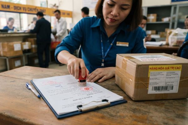 Chứng thực chữ ký trên giấy ủy quyền nhận bưu phẩm, hàng hóa giá trị lớn