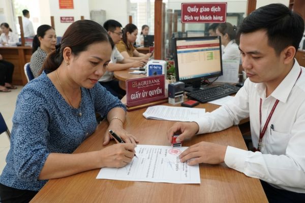 Chứng thực chữ ký trên giấy ủy quyền rút tiền trợ cấp thất nghiệp tại ngân hàng