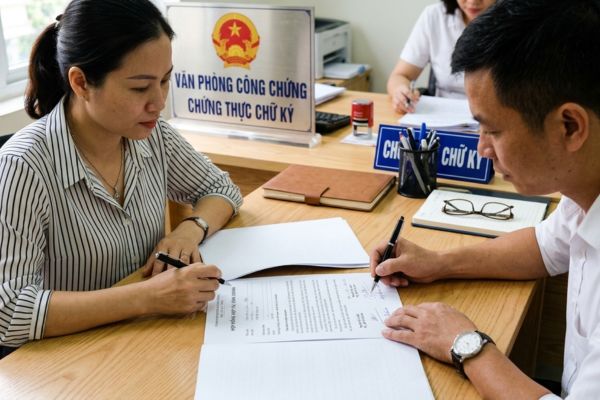Chứng thực chữ ký trên hợp đồng hợp tác kinh doanh giữa các cá nhân