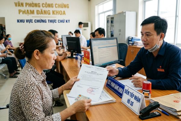 Quy định xử lý khi công chứng viên từ chối chứng thực chữ ký không rõ lý do