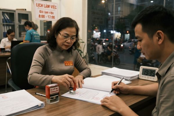 Sự thật về tính pháp lý của việc chứng thực chữ ký ngoài giờ làm việc