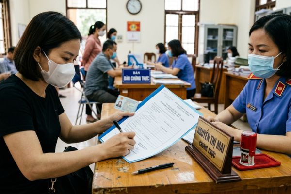 Thủ tục chứng thực chữ ký trên tờ khai hoàn thuế thu nhập cá nhân