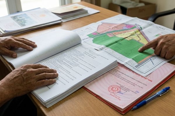 Hợp đồng chuyển nhượng bất động sản dính quy hoạch công viên cây xanh