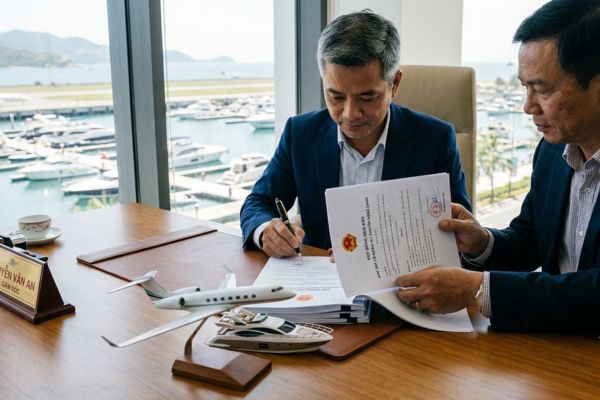 Hợp đồng mua bán máy bay cá nhân, du thuyền hạng sang tại Việt Nam