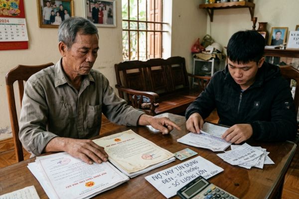 Hợp đồng tặng cho nhà đất cho con nhưng con tự ý gán nợ tín dụng đen