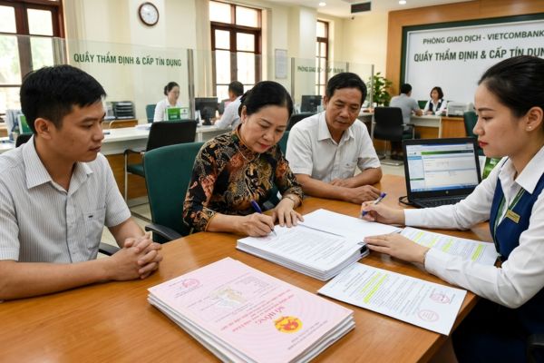 Hợp đồng thế chấp nhà đất bảo lãnh cho người thứ ba vay vốn ngân hàng