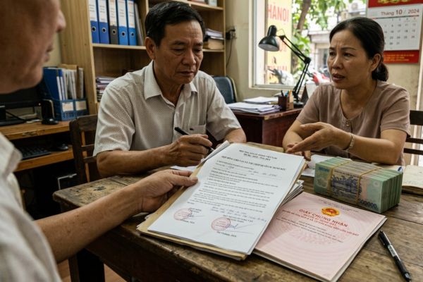 Hợp đồng thế chấp quyền sử dụng đất vay tiền cá nhân: Đúng hay trái luật?