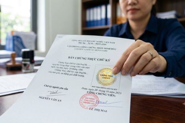 Tại sao lại phải dán tem chống giả trên bản chứng thực chữ ký?